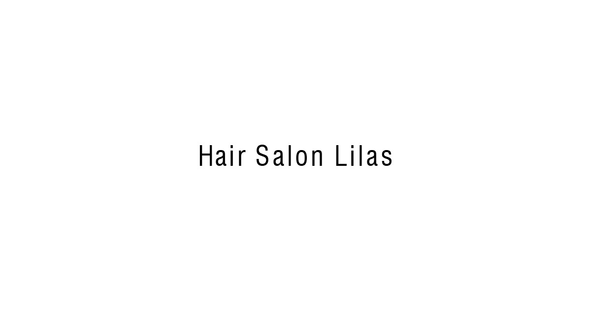 Hair Salon Lilas（リラ）の外観